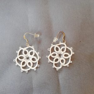 création bijou boucles d'oreilles